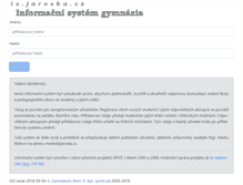 Tablet Screenshot of is.jaroska.cz